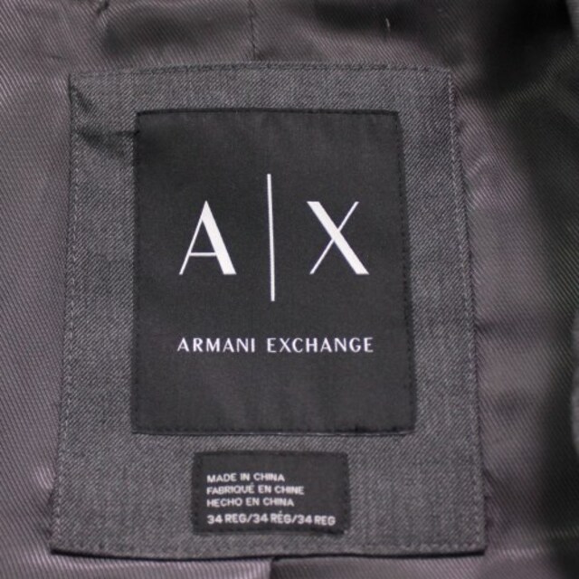 人気の定番 AX アルマーニエクスチェンジ テーラードジャケット 黒