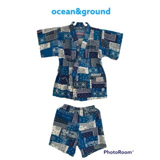 エフオーキッズ(F.O.KIDS)の【サンちゃん様専用】ocean&ground ☆ Kids甚平(甚平/浴衣)