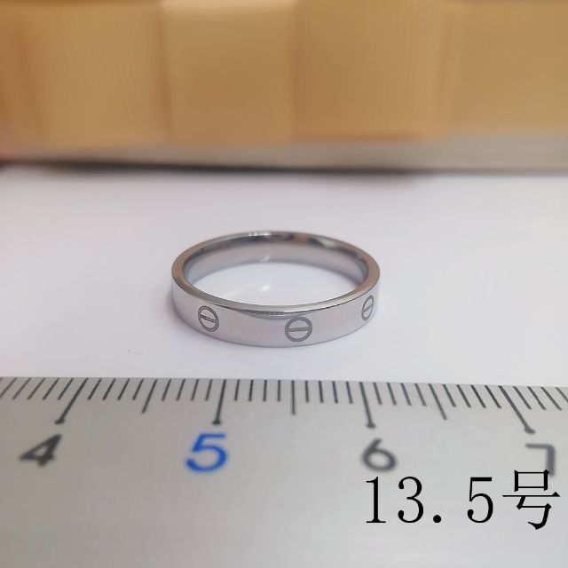 tt13074閉店セール13.5号リング錆びないファッションリング レディースのアクセサリー(リング(指輪))の商品写真