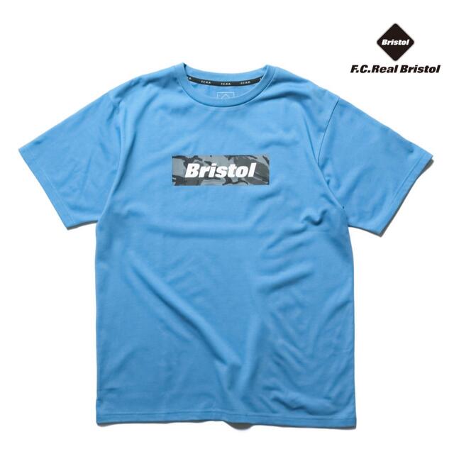 F.C.R.B. - 新品 BOX LOGO TEE 2022SS 送料込 FCRB M ブルー 完売の通販 by gonchan｜エフシー