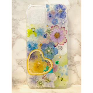 全機種対応 iPhoneケース スマホケース 押し花ケース 花 Android(スマホケース)