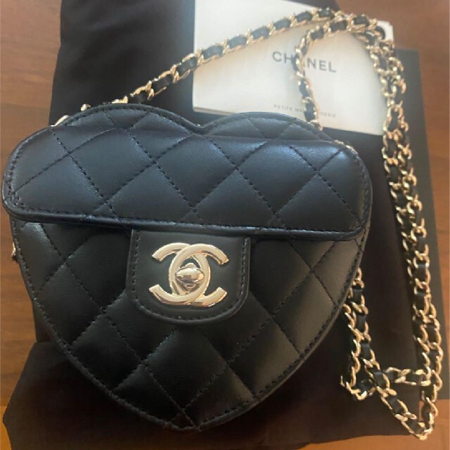 【爆売り!】バッグCHANEL シャネル ハートクラッチショルダーバック tenbucktees.com.au