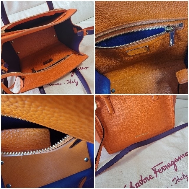 Ferragamo(フェラガモ)の専用♡フェラガモ  2ウェイ ハンドバッグ ショルダーバッグ レディースのバッグ(ハンドバッグ)の商品写真