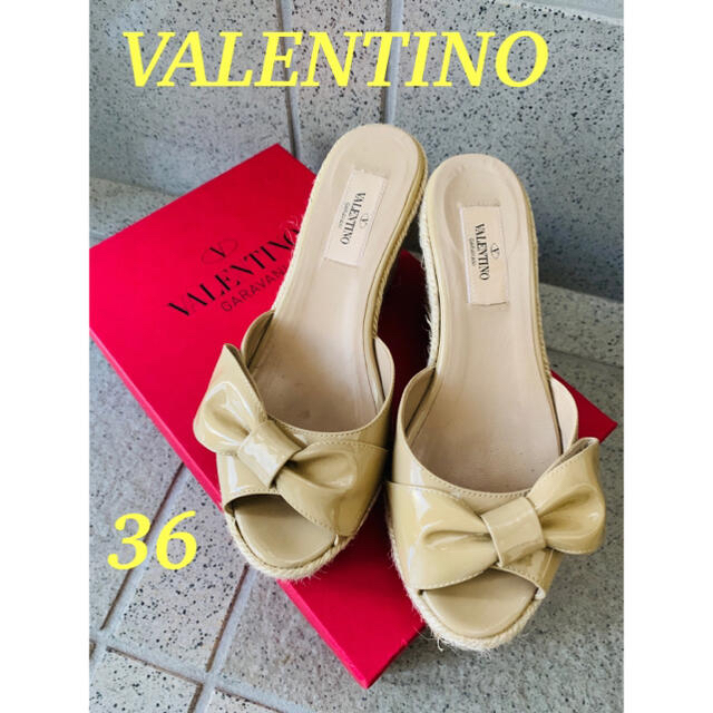 正規品★VALENTINO(ヴァレンティノ)★サンダル★ベージュ★36★23㎝