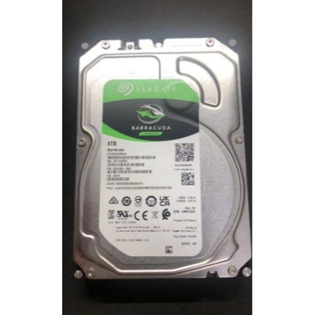 シーゲート ST8000DM004 HDD 8TB - PCパーツ