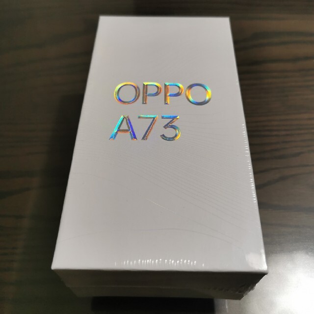 新品・未開封 OPPO A73 ネービーブルー