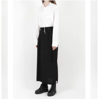 ワイズ(Y's)のY's RAYON BROAD STRAIGHT SKIRT(ロングスカート)