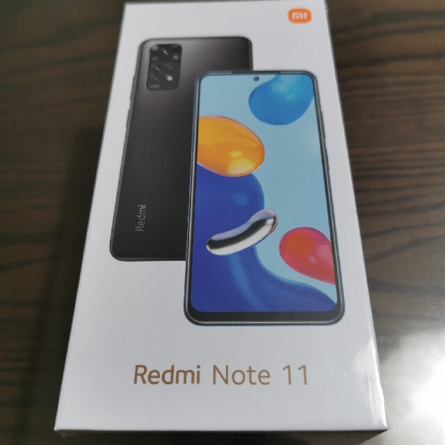 新品・未開封 xiaomi Redmi Note 11　トワイライトブルー