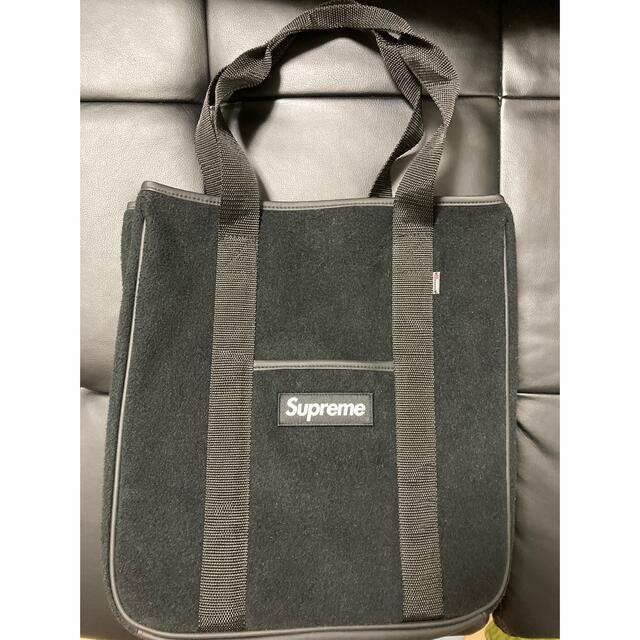 supreme Polartec® Tote トートバック ブラック 黒