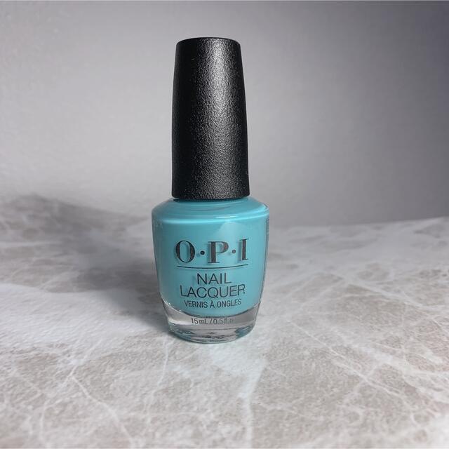 OPI(オーピーアイ)のOPI ネイル　ポリッシュ　青　緑 コスメ/美容のネイル(マニキュア)の商品写真