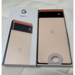 グーグルピクセル(Google Pixel)のGoogle Pixel 6 Kinda Coral 128GB(携帯電話本体)