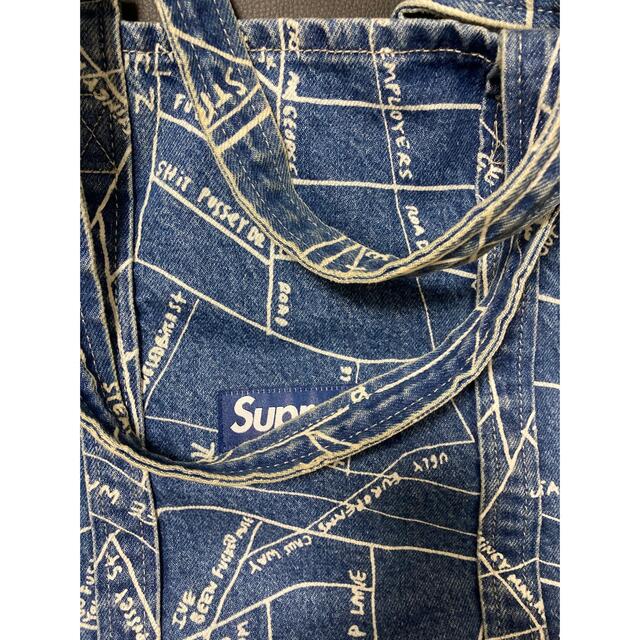 豊富な低価 Supreme - Gonz Map Denim Tote Bagの通販 by とうもろこし