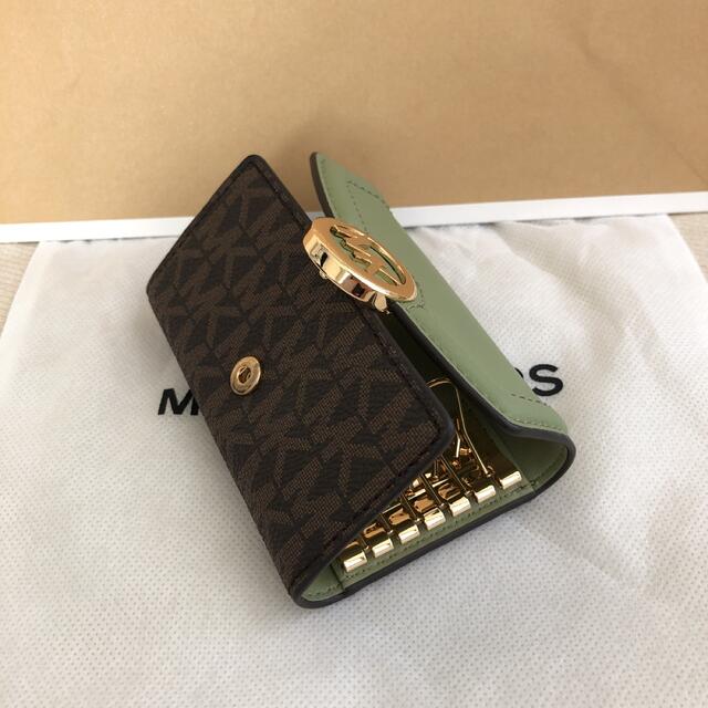 Michael Kors - 新品★定価27,500円★マイケルコース シグネチャー グリーン キーケースの通販 by コロン's shop