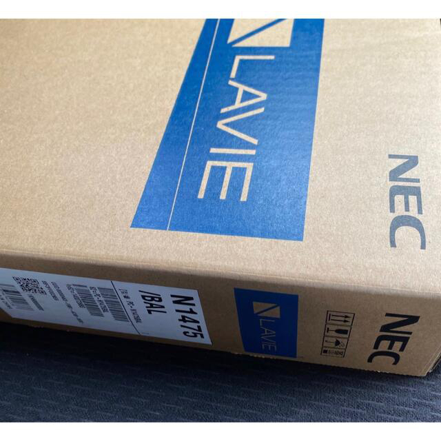 【新品未使用】NEC PC-N1475BAL モバイルパソコン ネイビーブルー スマホ/家電/カメラのPC/タブレット(ノートPC)の商品写真