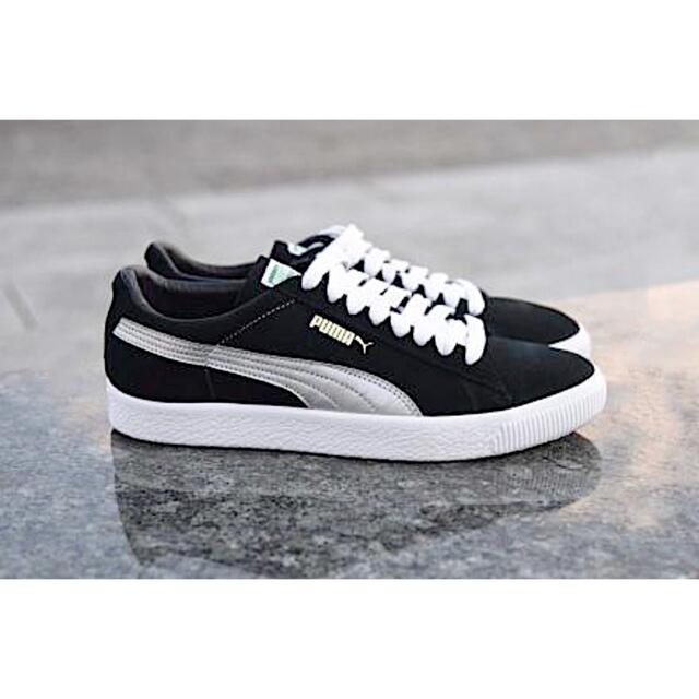 PUMAPUMA SUEDE 90681S BLACK/SILVER （27cm）