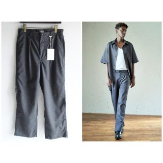 コモリ(COMOLI)の未使用 RAKINES Tropical cloth 1tuck pants 2(スラックス)