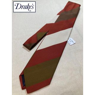 ドレイクス(DRAKES)の【新品•未使用】Drake's／ドレイクス／ネクタイ／ストライプ(ネクタイ)