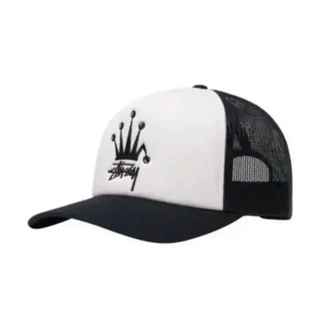 Stussy CROWN STOCK TRUCKER CAP BLACK