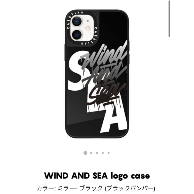 WIND AND SEA CASETIFY iPhone 12mini ベビーグッズも大集合 4800円 ...
