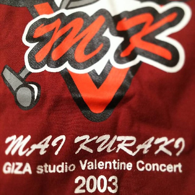 バレンタインGIZA Valentine Concert倉木麻衣2003Tシャツ