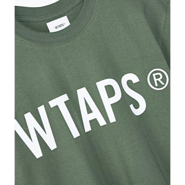 XLサイズ オリーブ WTAPS BAR TEE Tシャツ スポットtee