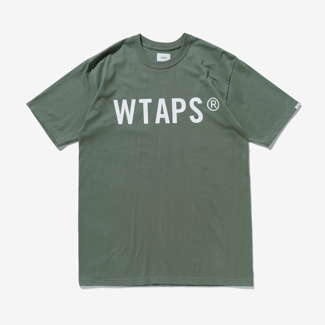 W)taps - WTAPS 21AW WTVUA Tee OLIVE オリーブ logo ロゴの通販 by ...