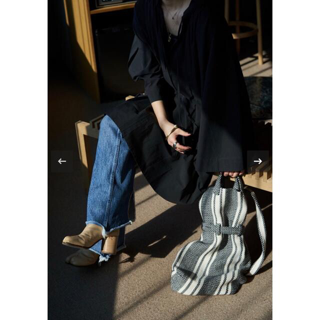 TODAYFUL(トゥデイフル)のoll kyoto TENT SMOCK black  レディースのワンピース(ミニワンピース)の商品写真