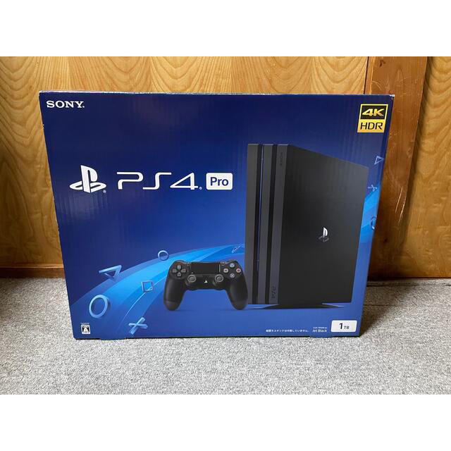 PlayStation4(プレイステーション4)のSONY PlayStation4 Pro 本体  CUH-7000BB01 エンタメ/ホビーのゲームソフト/ゲーム機本体(家庭用ゲーム機本体)の商品写真