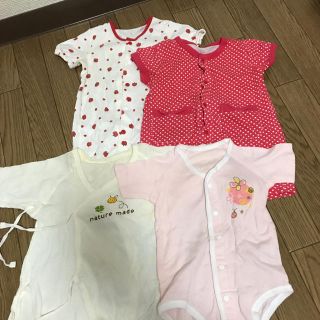 BIK様専用♡50〜70cm女の子♡夏セット肌着付き♡(肌着/下着)