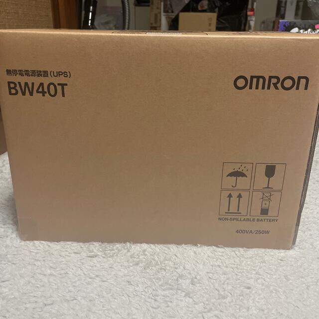 OMRON(オムロン)の【新品未使用】オムロン BW40T 無停電電源装置 常時商用 正弦波  スマホ/家電/カメラのPC/タブレット(PC周辺機器)の商品写真