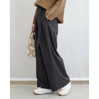 ビームス(BEAMS)の【GREY】BEAMS HEART/ チェック 2タック ワイドパンツ(その他)