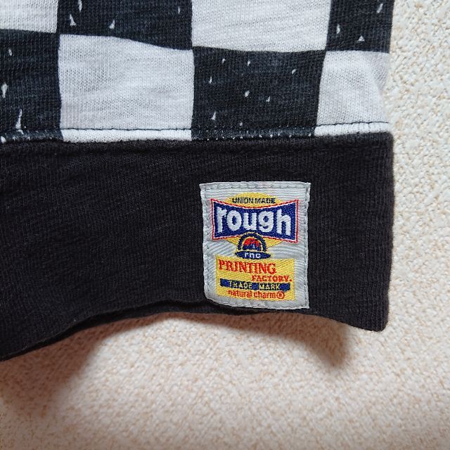 rough(ラフ)のrough◆刺繍プリントTシャツ レディースのトップス(Tシャツ(半袖/袖なし))の商品写真