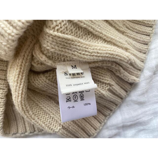 IENA(イエナ)の【SIGNE/シーヌ】 ORGANIC WOOL ノースリーブニット レディースのトップス(タンクトップ)の商品写真