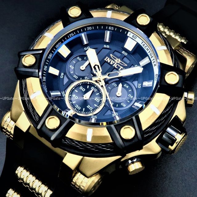 INVICTA - 大人気シリーズ☆人気の黒金カラー INVICTA Bolt 35548の