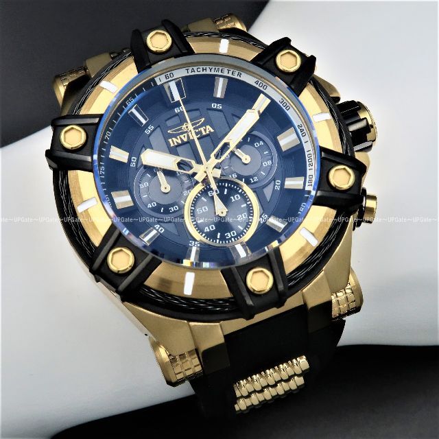 INVICTA - 大人気シリーズ☆人気の黒金カラー INVICTA Bolt 35548の