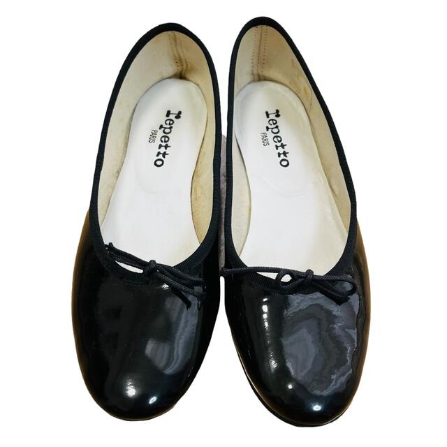 ★美品★repetto CENDRILLON AD バレエ シューズ エナメル 1