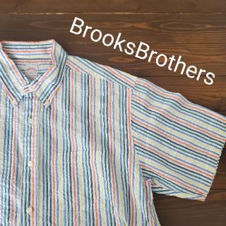 BrooksBrothers ブルックスブラザース　シアサッカー　マルチストライ