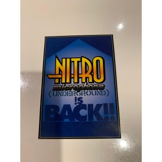 ナイトロウ（ナイトレイド）(nitrow(nitraid))のNITRO MICROPHONE UNDERGROUND ステッカー レトロ②(その他)