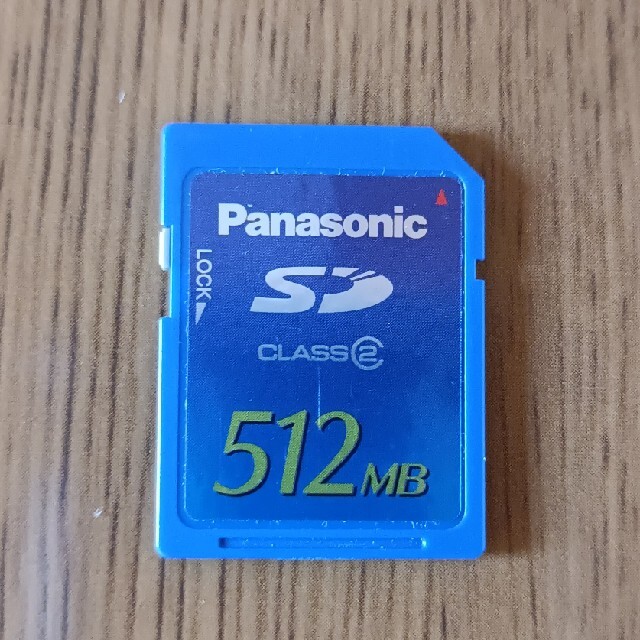 Panasonic(パナソニック)のHCG-801対応 512MB SDカード HCG-SD AD-SDS相当 スマホ/家電/カメラの美容/健康(その他)の商品写真