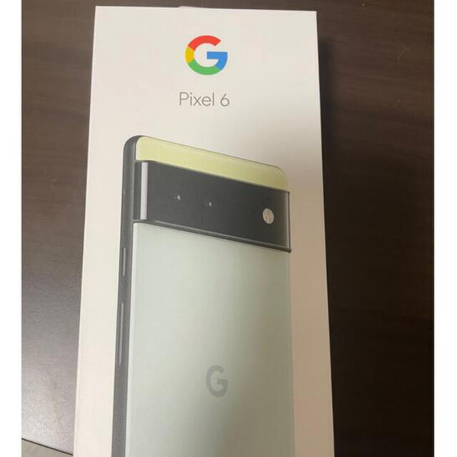 Google pixel6 緑 スマホ/家電/カメラのスマートフォン/携帯電話(スマートフォン本体)の商品写真