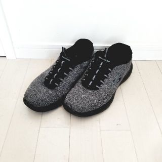 スケッチャーズ(SKECHERS)のSKECHERS スニーカー ダークグレー×黒 25.5㎝ スケッチャーズ 軽量(スニーカー)