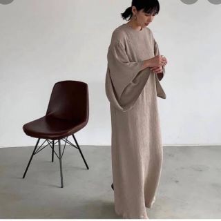 クラネ(CLANE)のクラネ SQUARE SLEEVE STRAIGHT ONE PIECE(ロングワンピース/マキシワンピース)