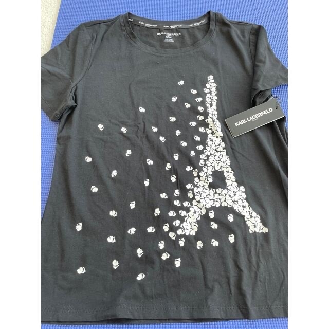 Karl Lagerfeld(カールラガーフェルド)のカールラガーフェルド　Tシャツ　《タグ付き新品》 レディースのトップス(Tシャツ(半袖/袖なし))の商品写真