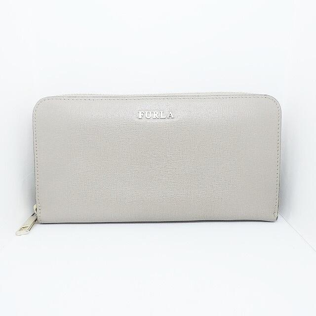 Furla(フルラ)のフルラ 長財布 - グレーベージュ レザー レディースのファッション小物(財布)の商品写真