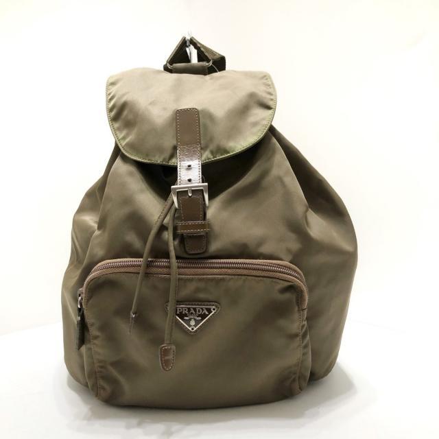 PRADA(プラダ) リュックサック - カーキ - www.sindqfpgo.com.br