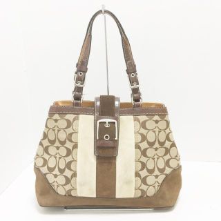 コーチ(COACH)のコーチ トートバッグ シグネチャー柄 7054(トートバッグ)