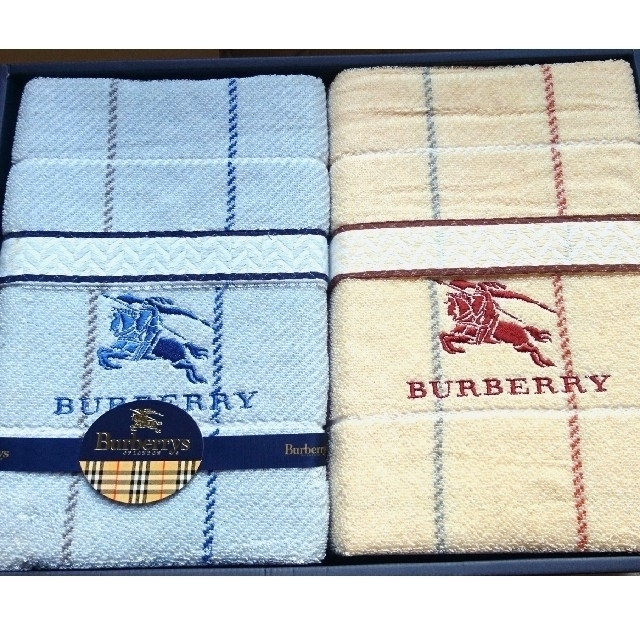 BURBERRY(バーバリー)のBURBERRY タオルケットセット キッズ/ベビー/マタニティの寝具/家具(タオルケット)の商品写真