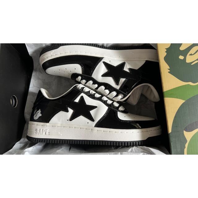 A BATHING APE(アベイシングエイプ)の26.0センチ　BAPE STA Low "Black" 2022 レディースの靴/シューズ(スニーカー)の商品写真