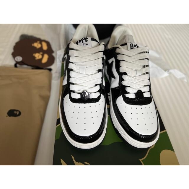 A BATHING APE(アベイシングエイプ)の26.0センチ　BAPE STA Low "Black" 2022 レディースの靴/シューズ(スニーカー)の商品写真