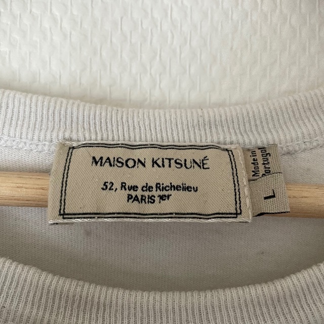 MAISON KITSUNE'(メゾンキツネ)のキツネTシャツ メンズのトップス(Tシャツ/カットソー(半袖/袖なし))の商品写真